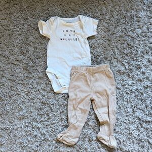 Baby Onesie and Pants Set
